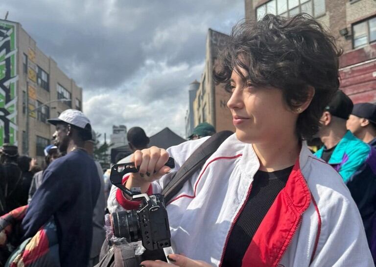 Natalia Fuentes, escritora y cineasta colombiana.