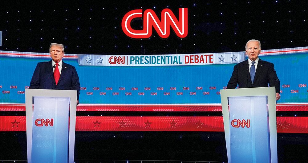  Más que un debate de ideas, este espacio pareció un ring de boxeo en el que se buscaba demostrar quién se encontraba en mejores condiciones para manejar la mayor potencia del mundo. 