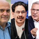 Xavier Vendrell, Iván Cepeda, Roy Barreras y Gustavo Petro.