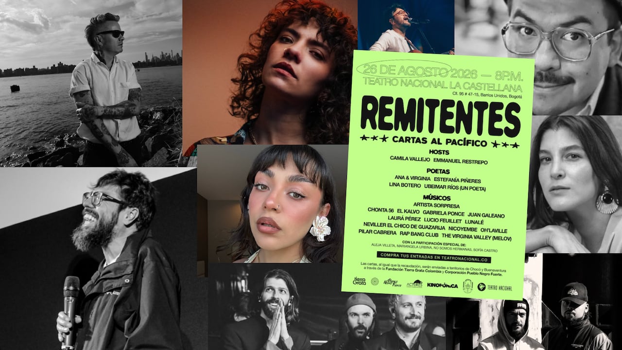 'REMITENTES: Cartas al Pacífico' tendrá lugar este miércoles 26 de agosto, a las 8:00 p. m. en el Teatro Nacional La Castellana.