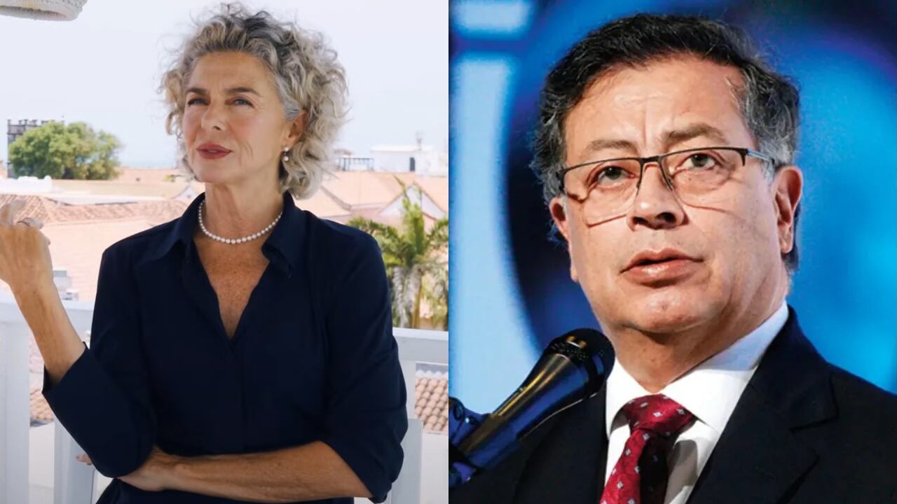 La actriz aprovechó para enviar algunos elogios hacia el jefe de Estado.