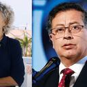 La actriz aprovechó para enviar algunos elogios hacia el jefe de Estado.