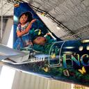Avión de Avianca inspirado en la película Encanto, de Disney