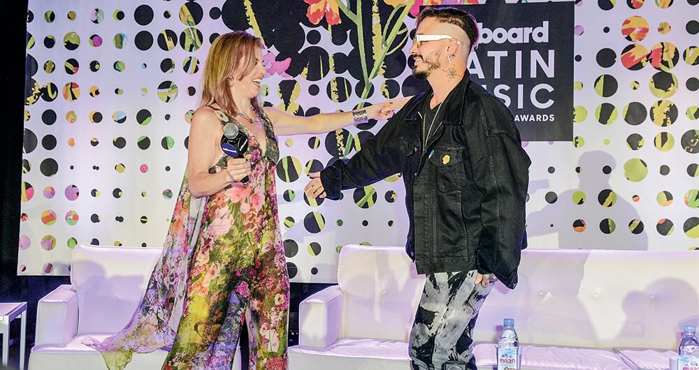 Cobo ha seguido de cerca la carrera de artistas colombianos como J Balvin.