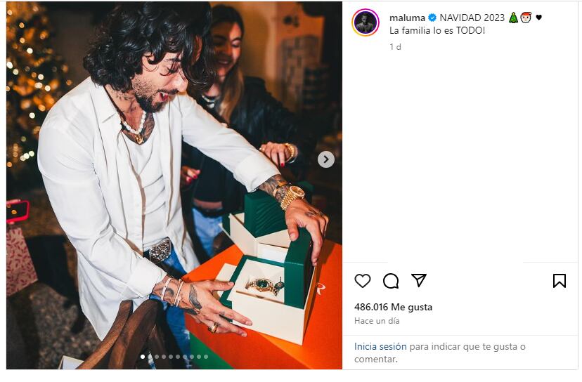 Foto: Instagram @maluma