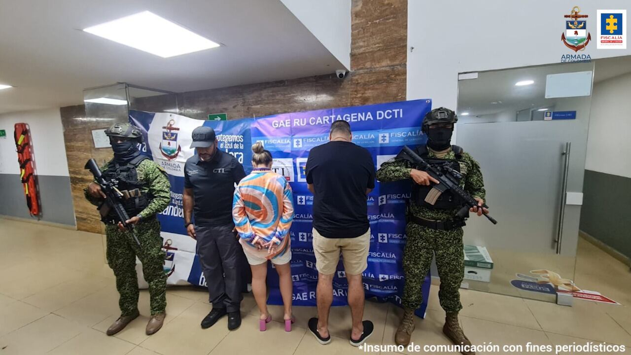 Según las autoridades, el área de operaciones de la pareja estaba en Puerto Colombia, Atlántico, muy cerca de Barranquilla.