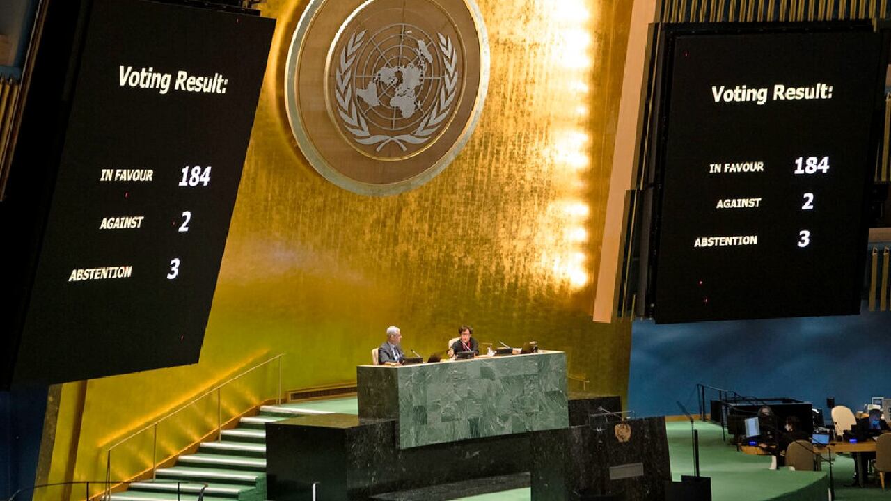 Estados Unidos señaló que “la glorificación del nazismo” va en contra de la Primera Enmienda de la Constitución sobre la libertad de expresión.