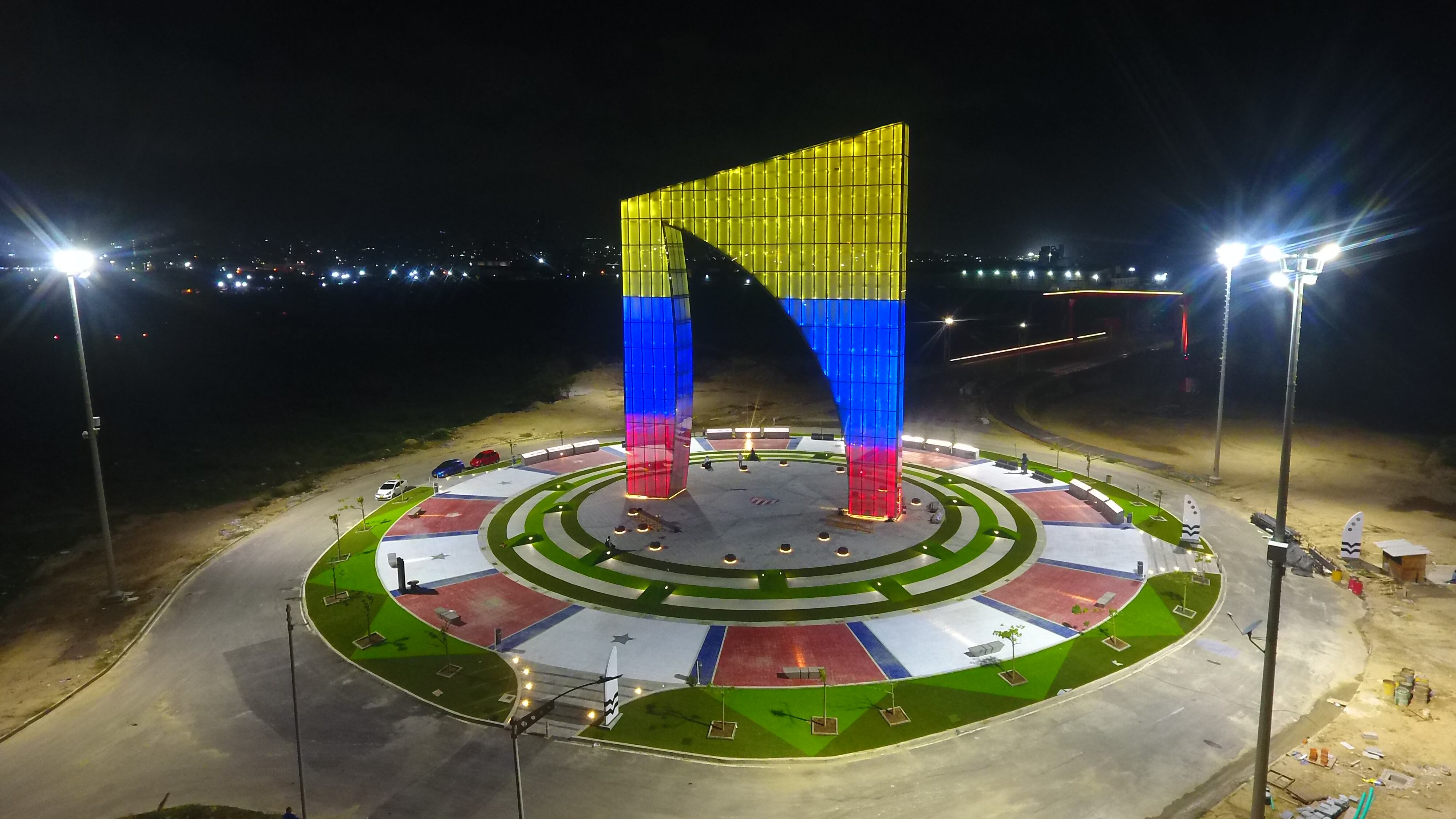 La Ventana de campeones de Barranquilla, conocida también como aleta de tiburón