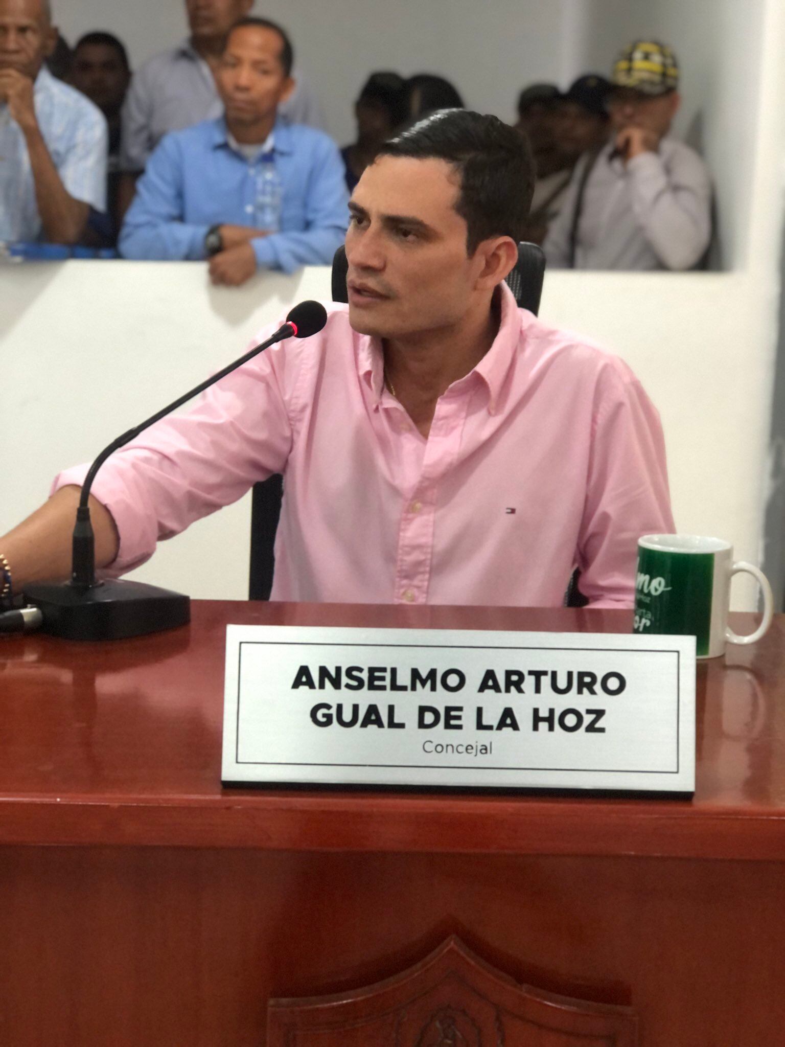 Anselmo Gual, concejal de Santa Marta.