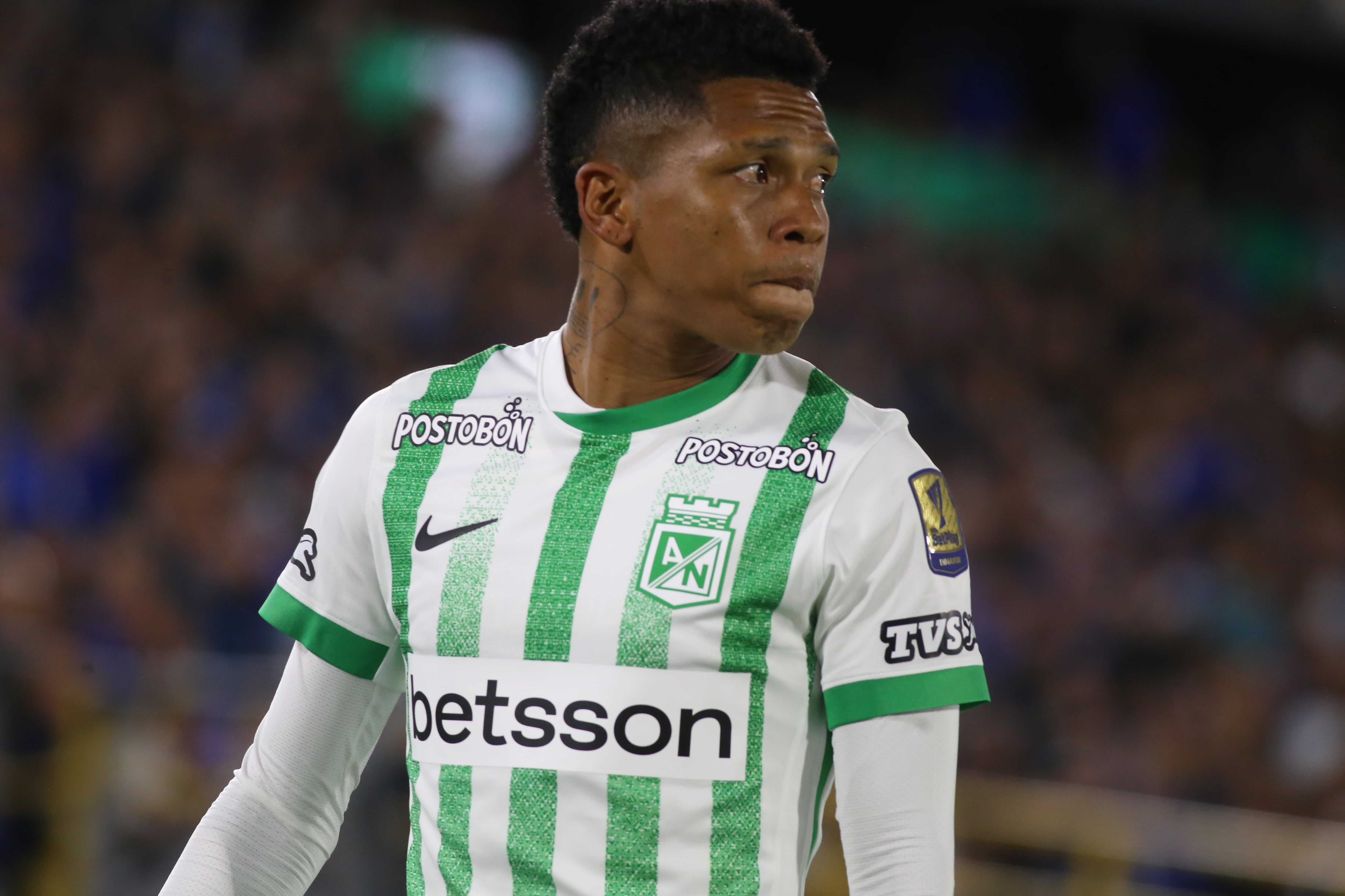 Billy Arce, jugador Atlético Nacional.