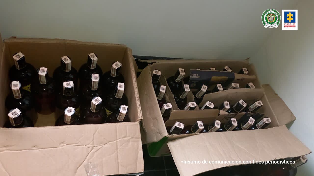 La Fiscalía logró la desarticulación de una organización criminal que se apoderó del comercio ilegal de licor adulterado en grandes eventos.