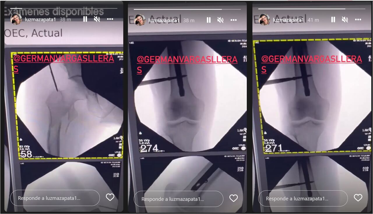 Las imágenes fueron compartidas en las historias de Instagram de Luz María Zapata, esposa de Germán Vargas Lleras. Cuenta oficial @luzmazapata1
