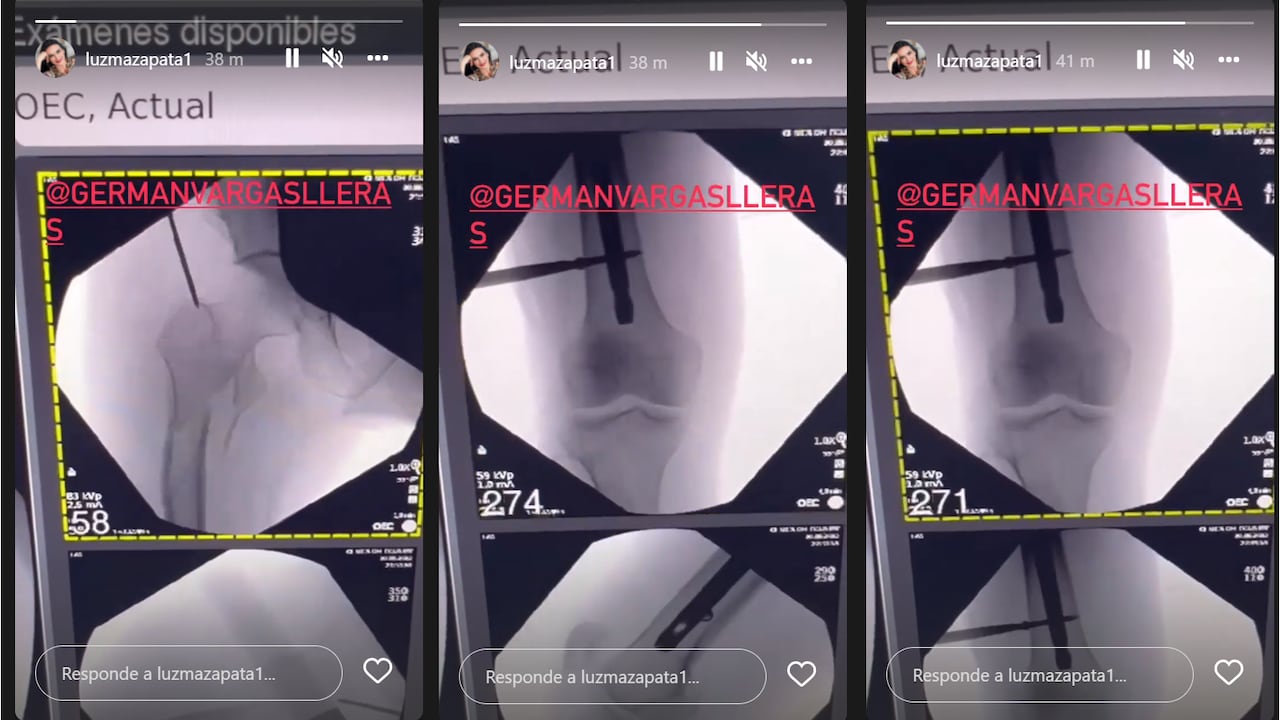 Las imágenes fueron compartidas en las historias de Instagram de Luz María Zapata, esposa de Germán Vargas Lleras. Cuenta oficial @luzmazapata1