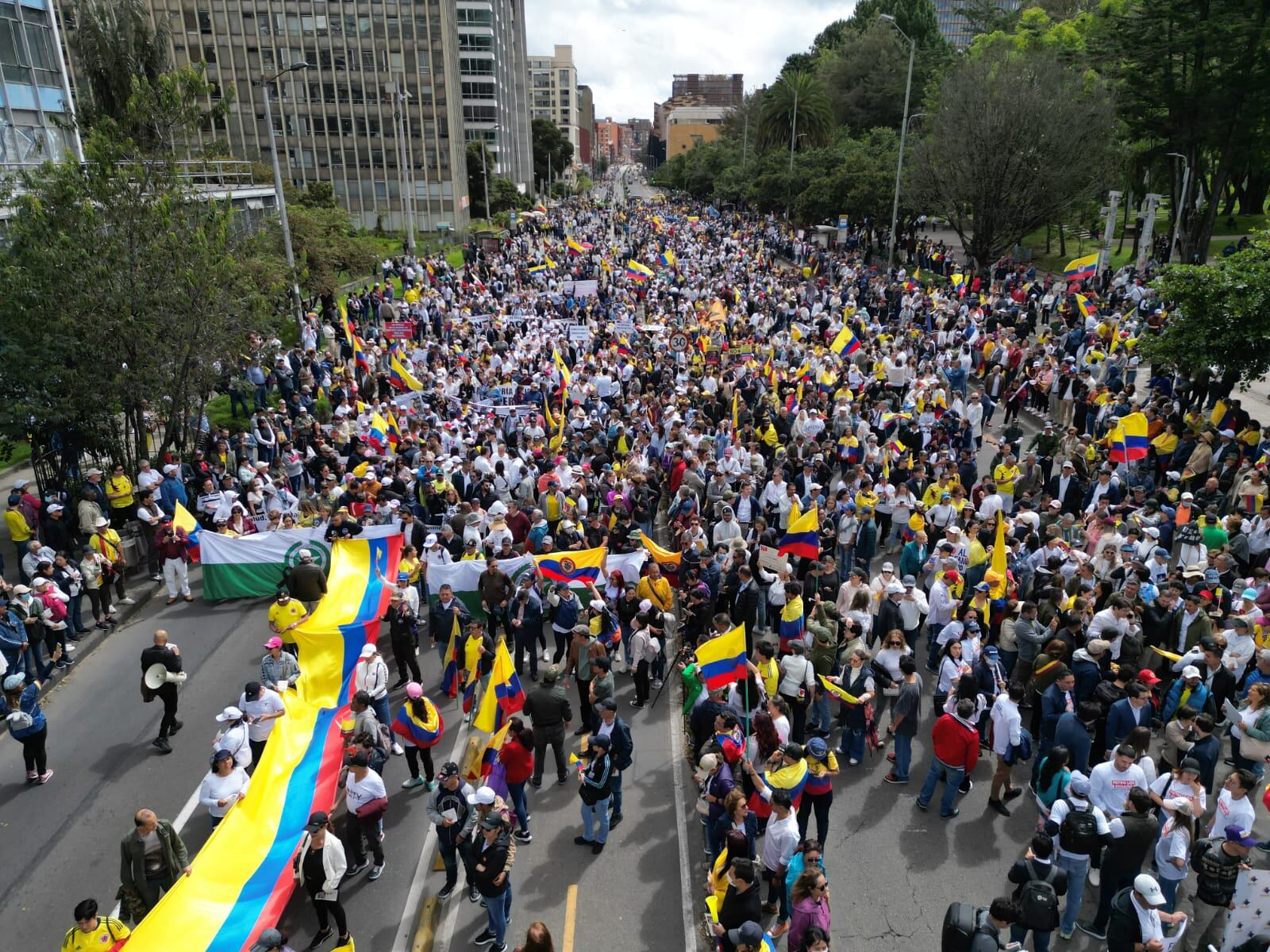 Marchas, protestas contra políticas del gobierno de Gustavo Petro.
Bogotá Junio 20 de 2023.
Foto:Oscar González-Revista Semana.