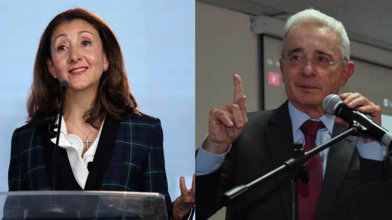 Ingrid Betancourt y Álvaro Uribe