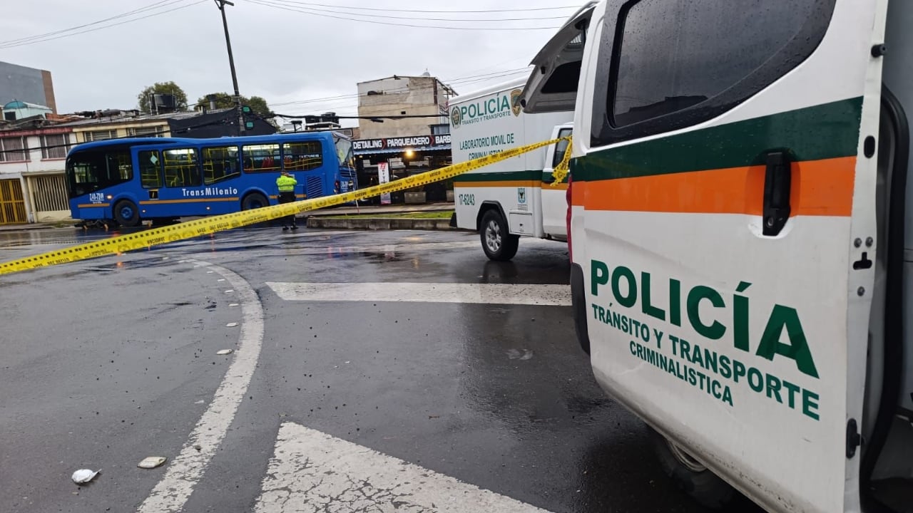 Accidente de tránsito en la Avenida Rojas.