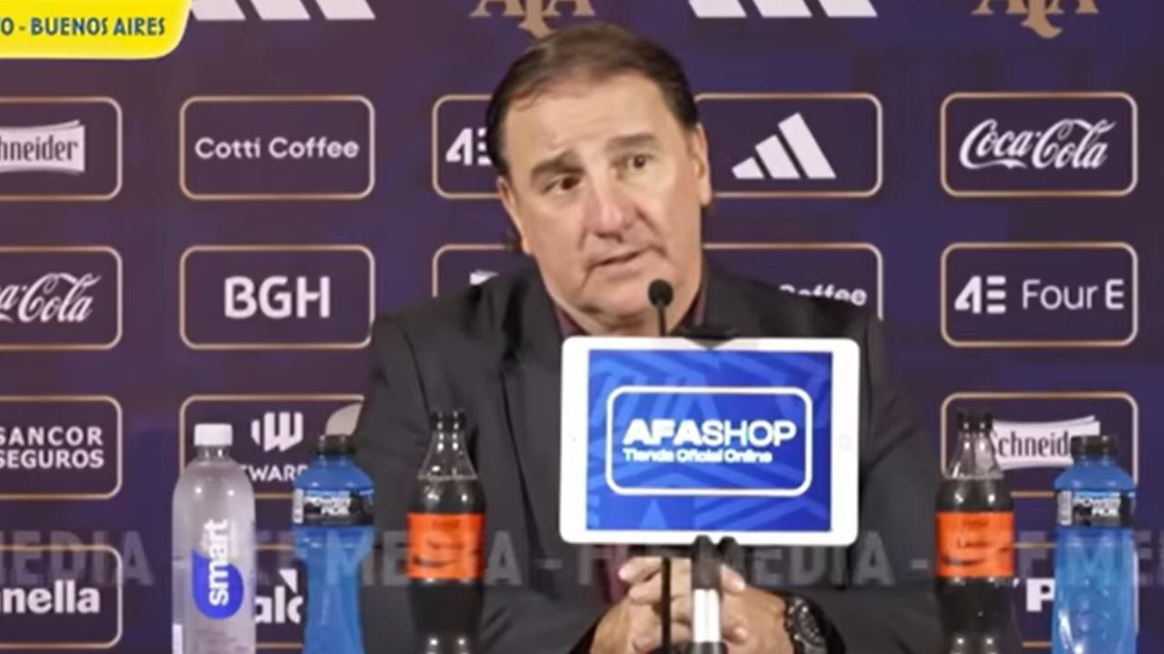 Palabras de Lorenzo en rueda de prensa.