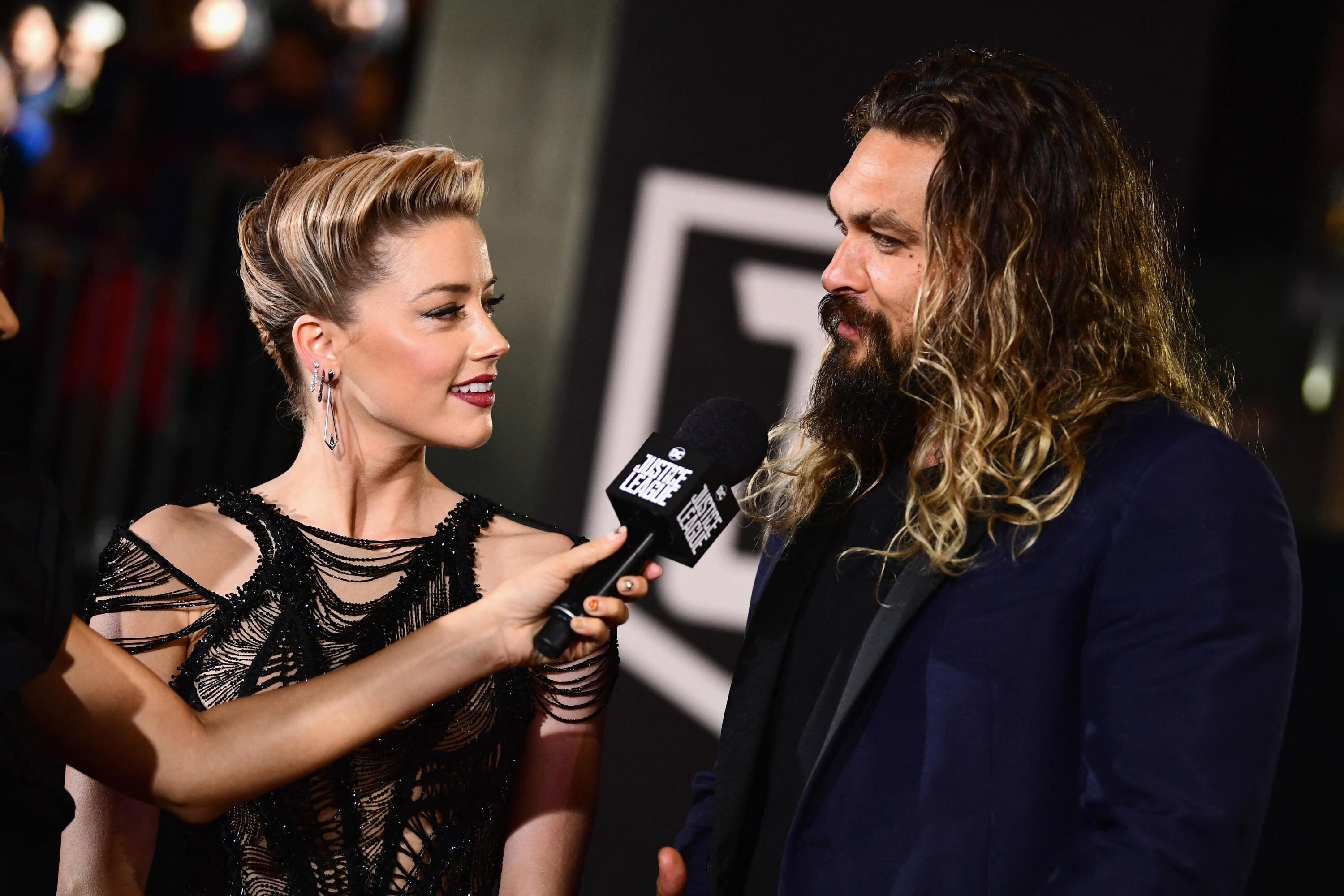 Amber Heard y Jason Momoa participaron en la primera entrega de la película Aquaman en el 2018.