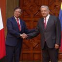 Presidente Gustavo Petro y Andrés Manuel López Obrador