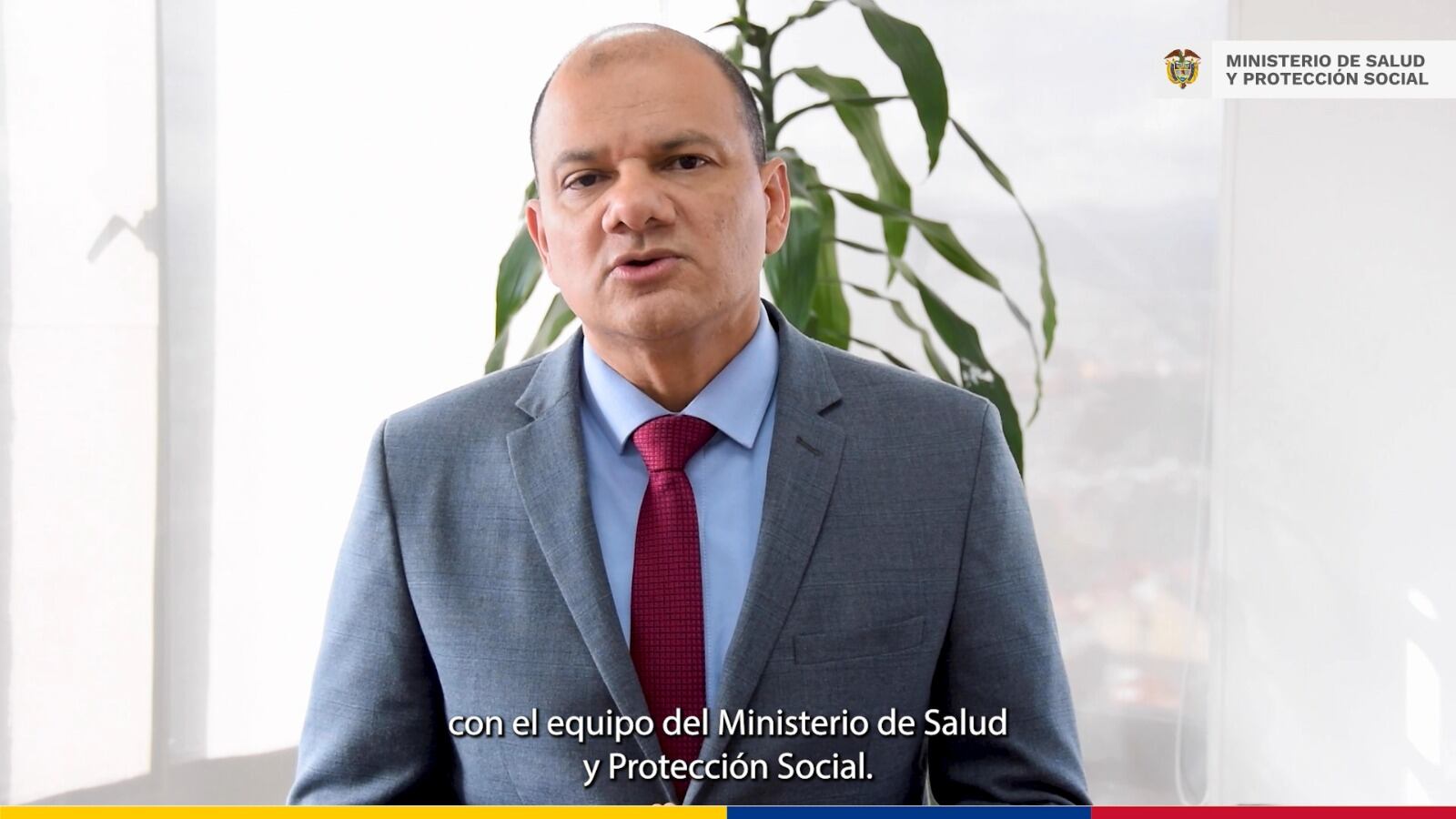 El viceministro de Protección Social, Luis Alberto Martínez.
