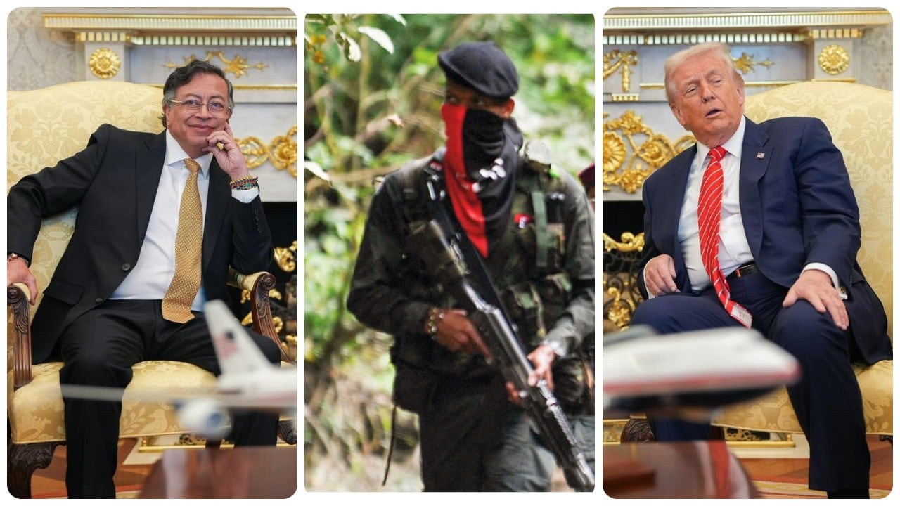 Según el ELN, el presidente decidió "ponerse al servicio de la arremetida neocolonial que encabeza Donald Trump".