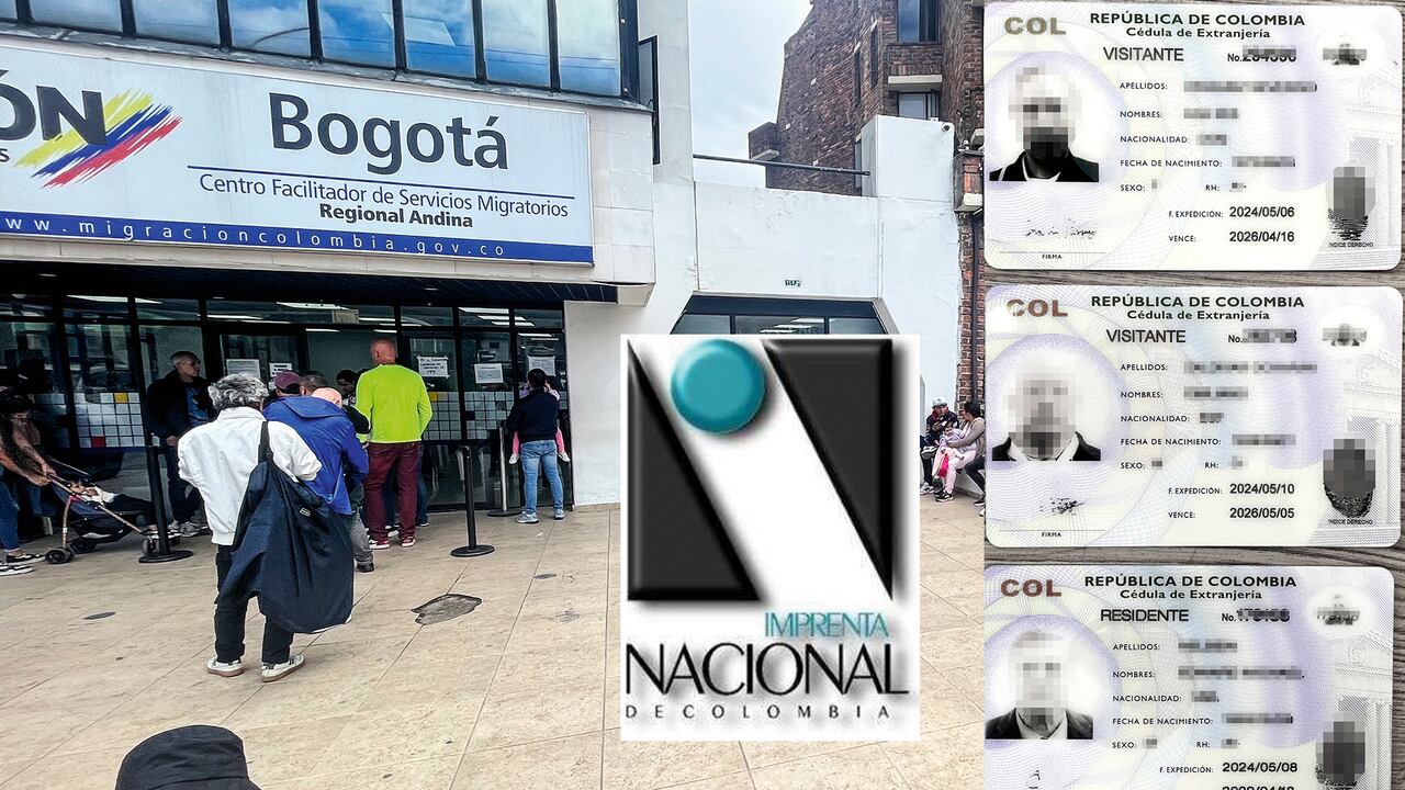 Las cédulas de extranjería están saliendo defectuosas.