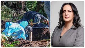 María Fernanda Cabal, preocupada por las fosas comunes con menores de edad en Cauca.