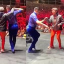 El baile de Claudia López en Salsa al Parque.