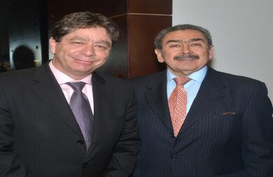 Bruce Mac Master y Javier Gutiérrez.