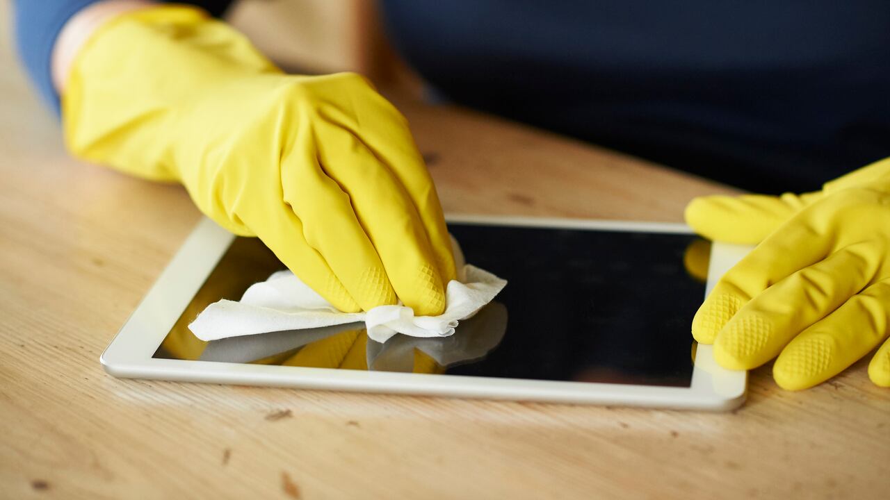 Limpieza de dispositivos electrónicos