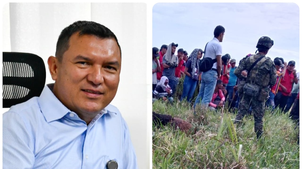 Alcalde San José del Guaviare, Willy Alejandro Rodríguez, se dirige a la zona donde se encuentran secuestrados 98 soldados a dialogar con la comunidad.