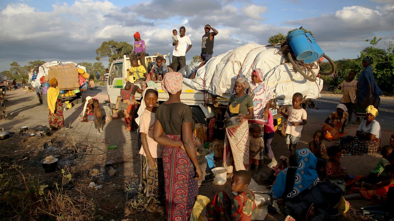 Imagen no corresponde a hechos narrados. Desplazados por la violencia en Cabo Delgado, en el norte de Mozambique
(Foto de ARCHIVO) Europa Press.