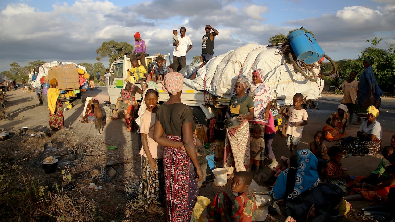 Imagen no corresponde a hechos narrados. Desplazados por la violencia en Cabo Delgado, en el norte de Mozambique
(Foto de ARCHIVO) Europa Press.