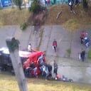 Bus accidentado en Bogotá