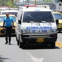 Cali: Cada vez son más frecuentes los accidentes en la ciudad por imprudencia de ambulancia, entre otras el uso indebido del carril del Mío. En lo corrido del año ya van más de 10, en esta ocasión un ciclista fue la víctima mortal. Foto José L Guzmán. El País, julio 29-23