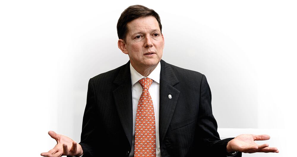 Wilson Ruiz, Ministro de Justicia. 