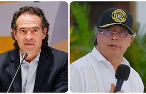 Federico Gutiérrez y Gustavo Petro