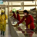 El 12 de mayo de 2022, Corea del Norte confirmó su primer caso de Covid-19, y los medios estatales lo declararon un "incidente de emergencia nacional grave" después de más de dos años de supuestamente mantener a raya la pandemia. (Foto de KIM Won Jin / AFP)