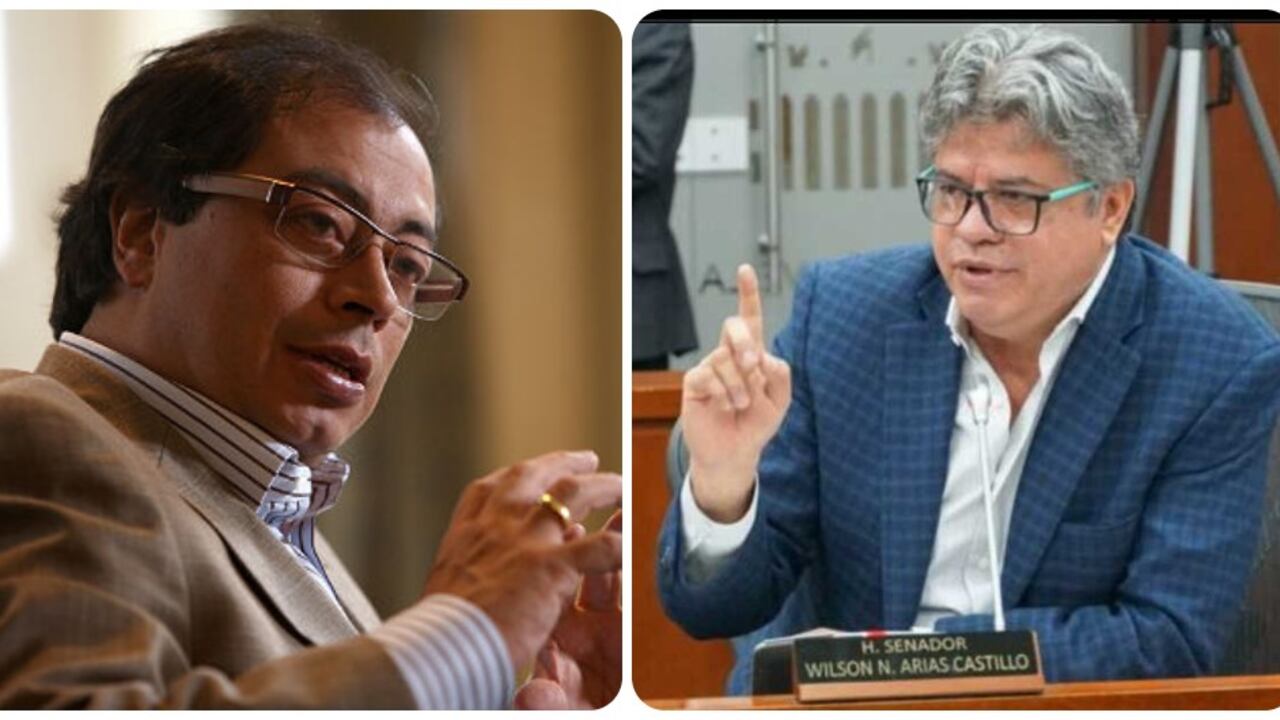 Gustavo Petro y Wilson Arias