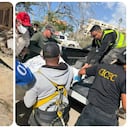 Continúa el rescate tras los terremotos que azotaron a La Guaira, Venezuela.