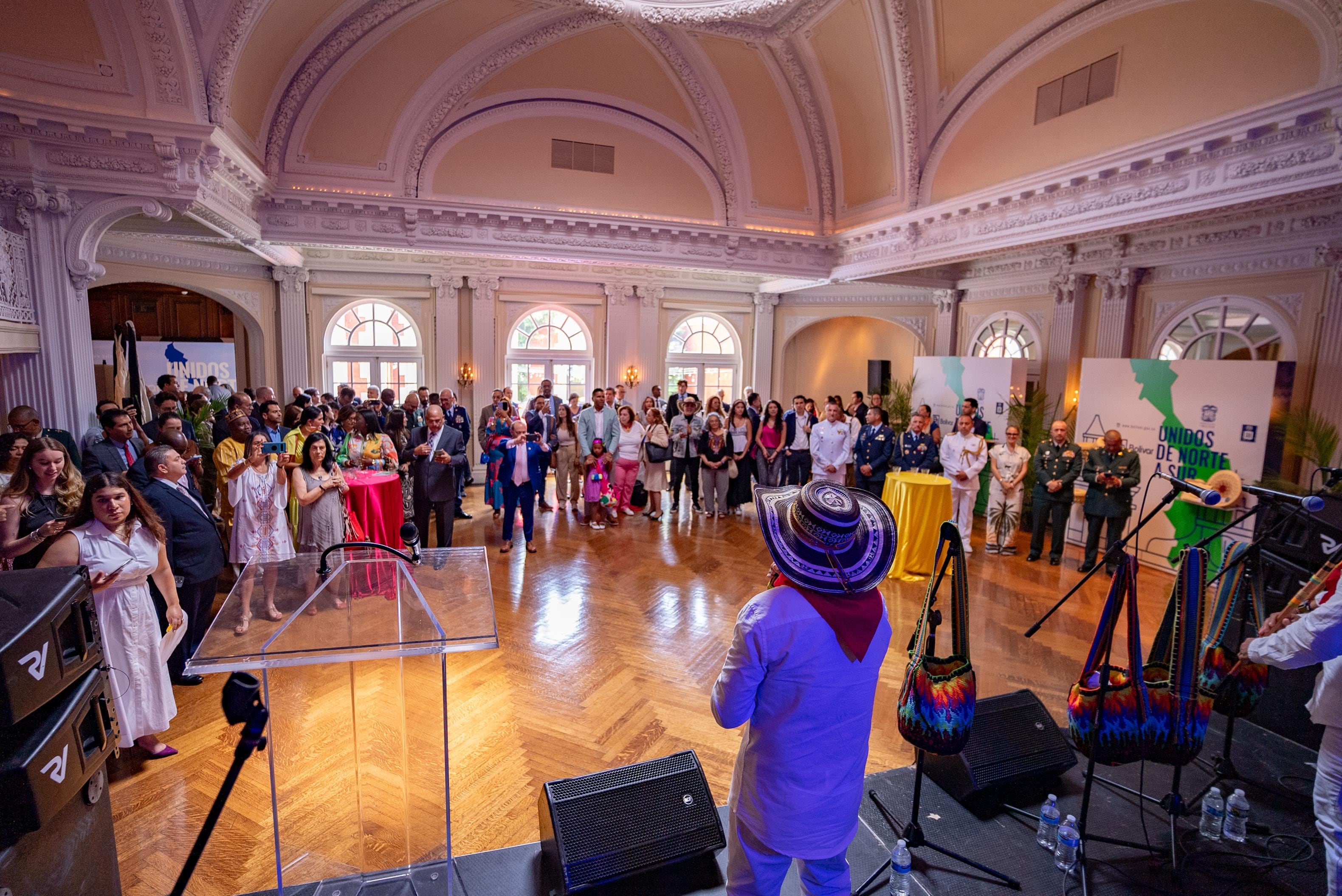 Bolívar, departamento homenajeado en Washington durante conmemoración del Día de la Independencia