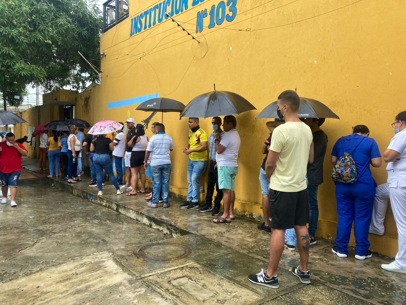 Se reportan lluvias en el área Metropolitana de Barranquilla