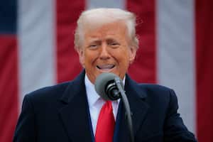 Trump habló de las nuevas medidas arancelarias desde el Jardín de Rosas en la Casa Blanca.