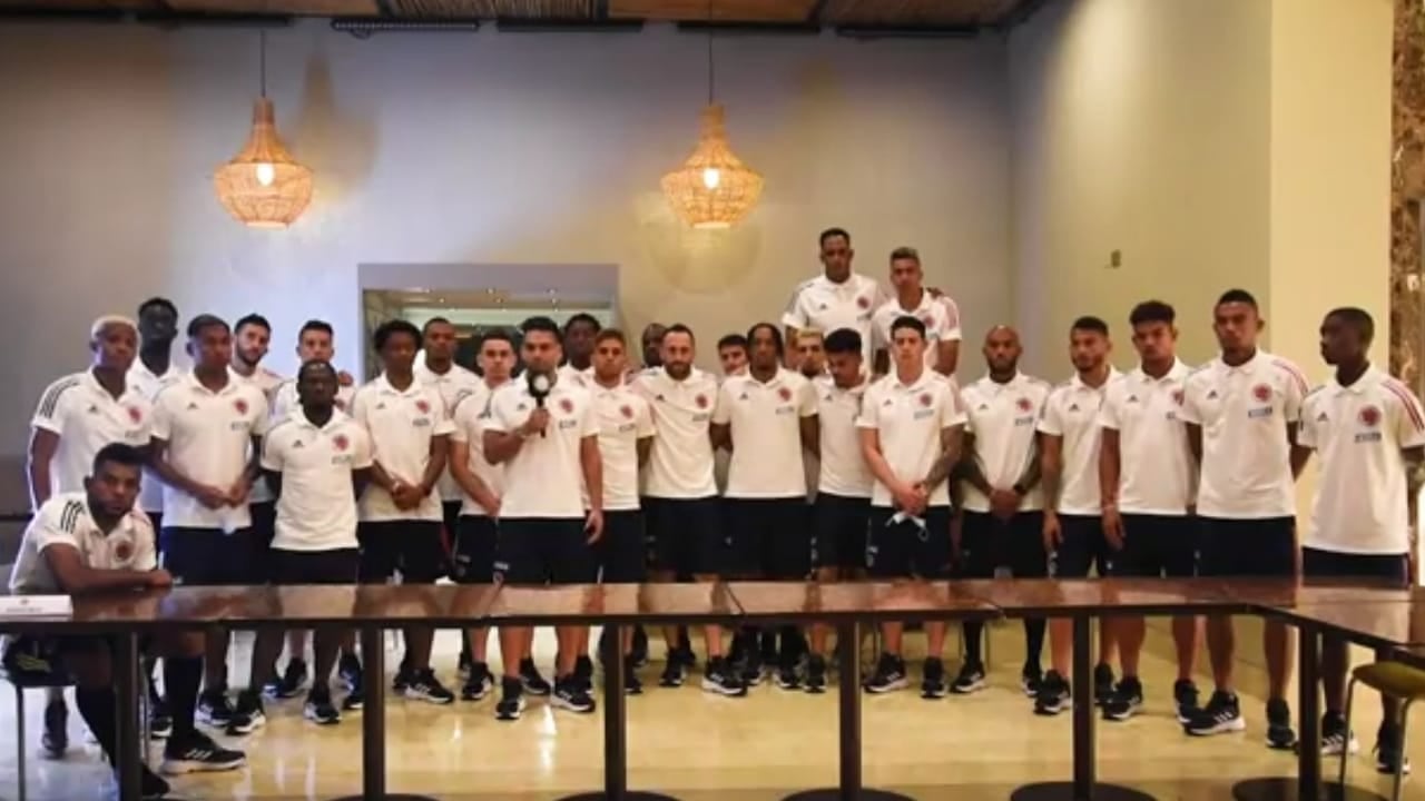 Selección Colombia envía una voz de aliento a Egan Bernal