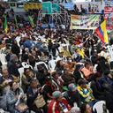 Los ciudadanos asistieron en la Universidad Nacional al encuentro con el
Presidente Gustavo Petro