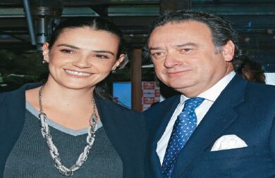 María Alejandra Villamizar y Jaime Polanco.