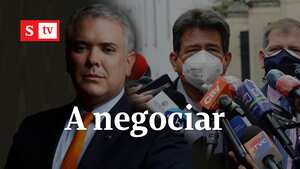 Sentémonos a negociar ya: Duque se dirige al Comité del Paro