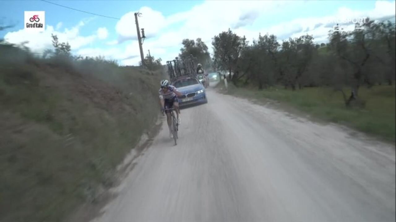 Remco Evenepoel en el Giro de Italia