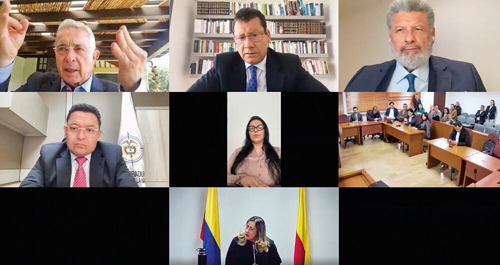 La lectura de la sentencia contra el expresidente fue polémica. Uribe tuvo la oportunidad de defenderse.