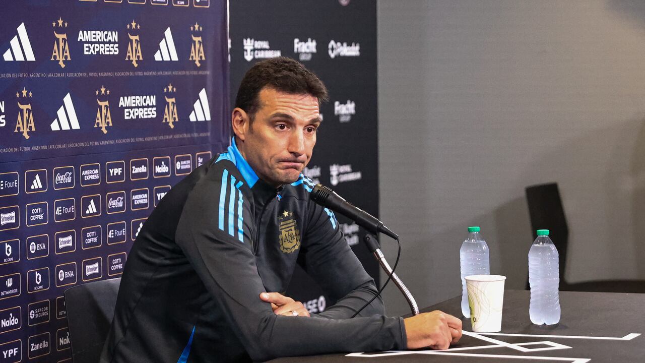 Lionel Scaloni, entrenador de la Selección Argentina